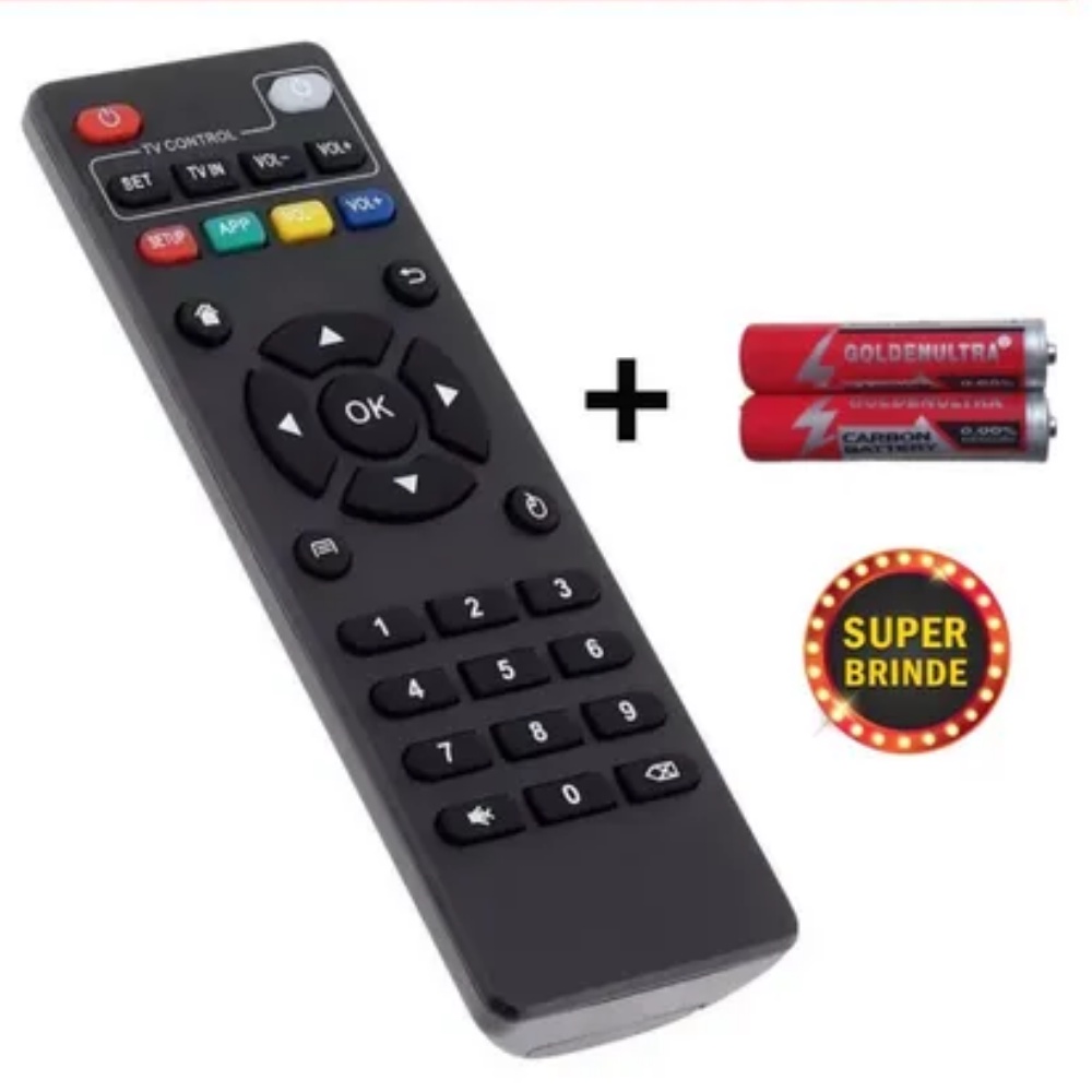 Controle Para Tv Box Remoto Universal Mx9 Tx3 Tx9 Tx2 Mxq Pro 4k