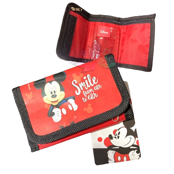 Carteira Velcro Infantil Minnie Mouse Mickey Mouse Shopee Brasil