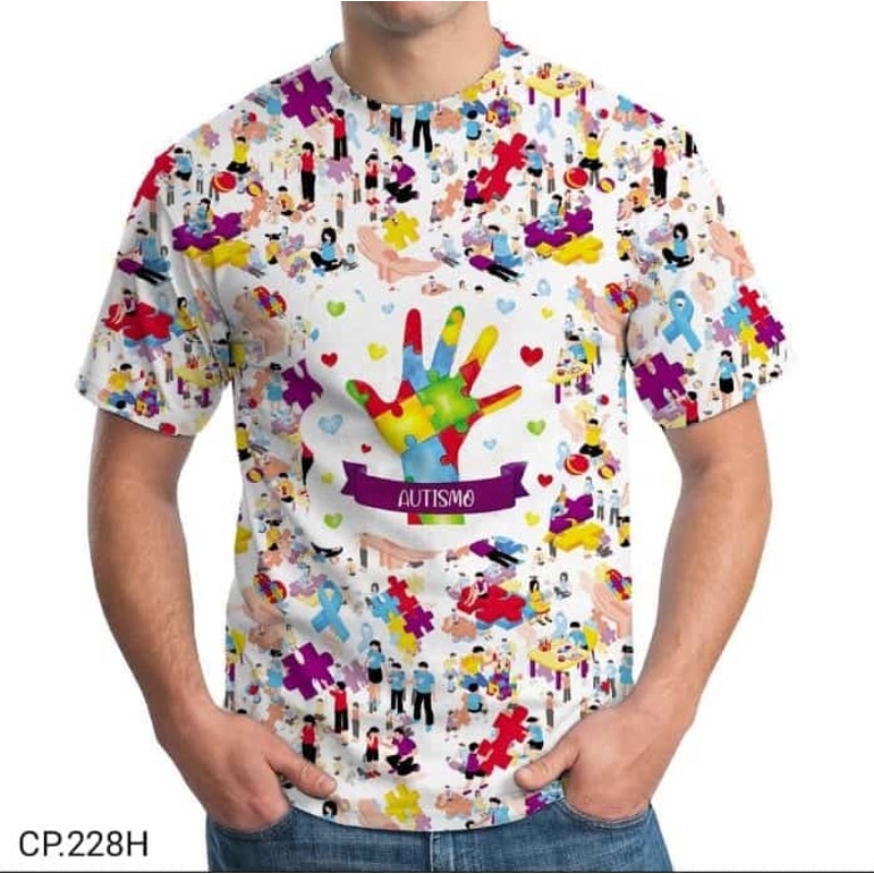 Camisa Blusa Profiss O Autismo Autista Professor Tamanho G Shopee Brasil