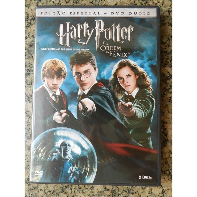 DVD Harry Potter E A Ordem Fenix Shopee Brasil