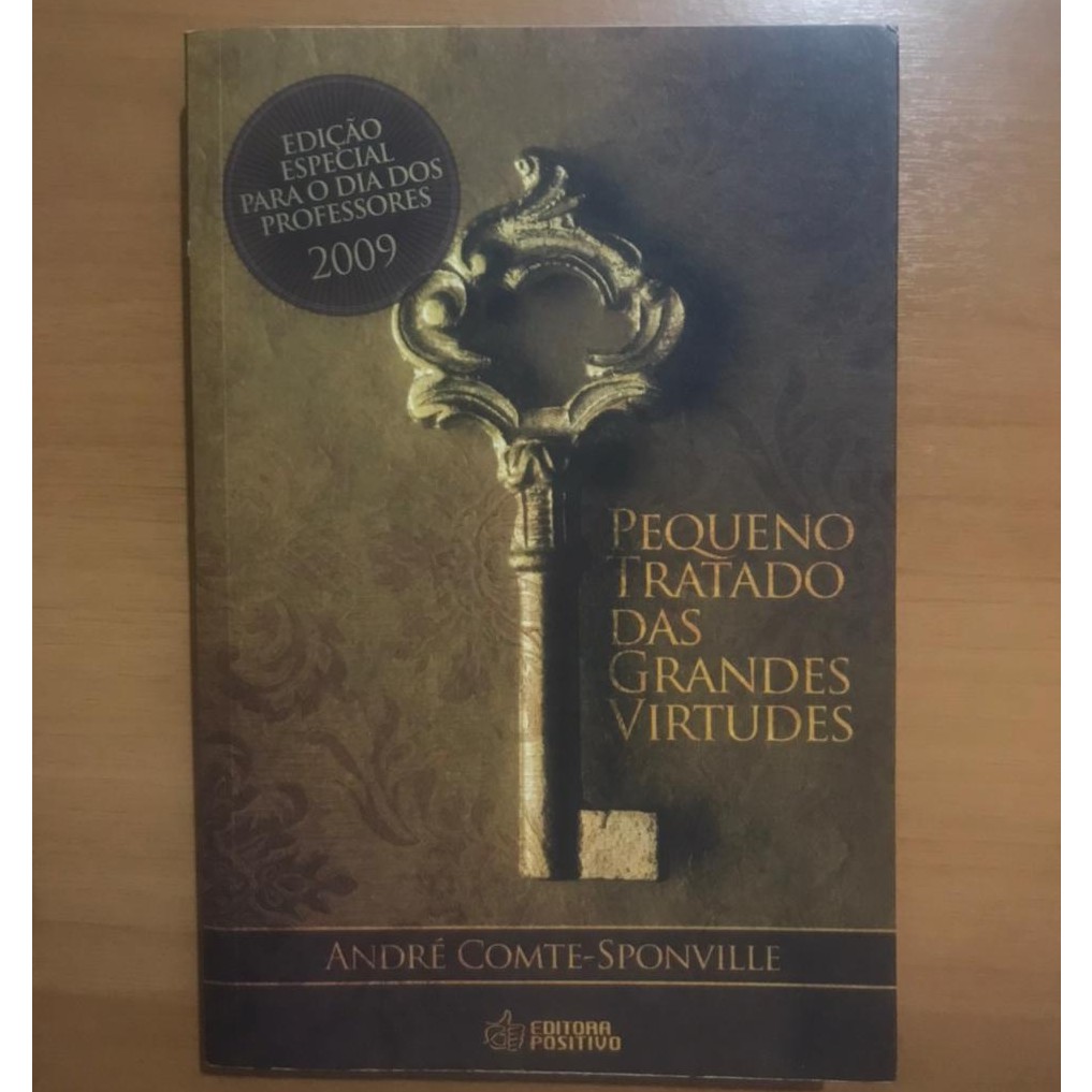 Livro Pequeno Tratado Das Grandes Virtudes Andr Comte Sponville