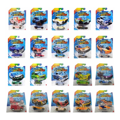 Kit 03 Hot Wheels Color Shifters Sortidos Sem Duplicidade Shopee Brasil