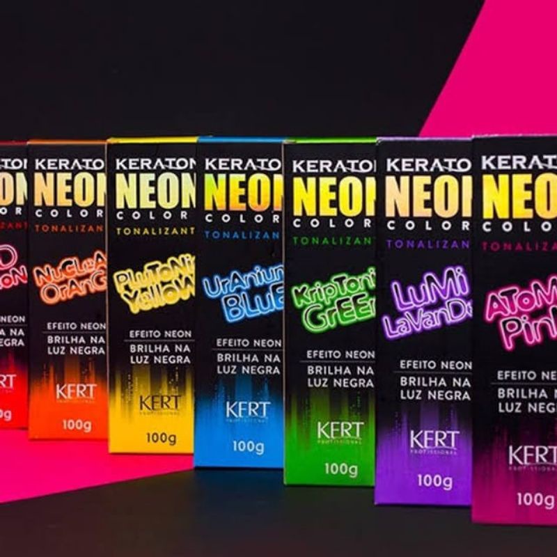 Tonalizante Neon Colors Keraton Shopee Brasil