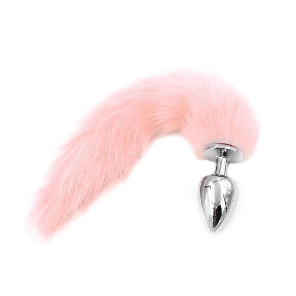 PLUG ANAL RABO DE RAPOSA PARA MAIS SENSUALIDADE NA HORA H CAUDA DE RAPOSA ROSA Shopee Brasil