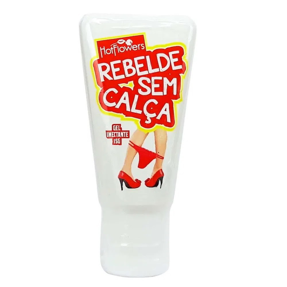 REBELDE SEM CALÇA DESSENSIBILIZANTE ANAL 15G LINHA BRASILEIRINHOS HOT