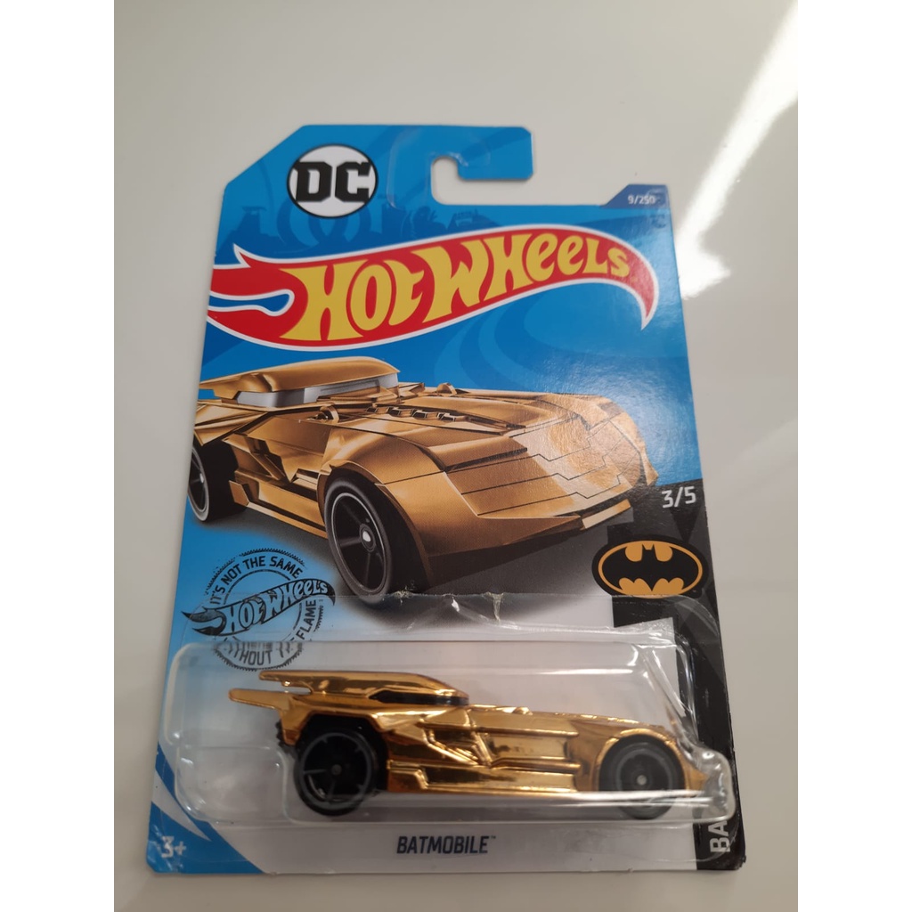 Hot Wheels Batmobile Dourado Shopee Brasil
