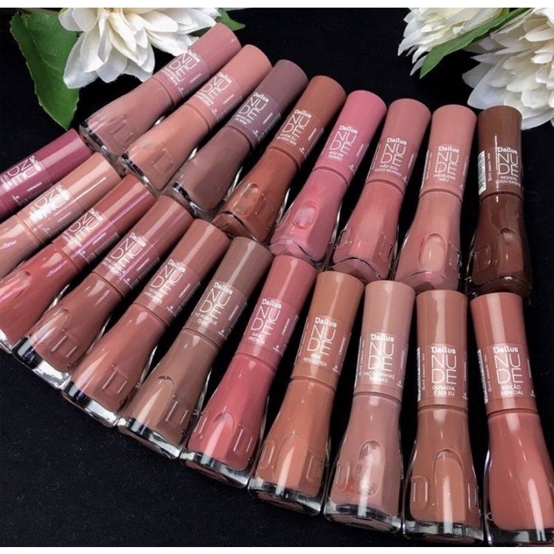 Coleção Nude Esmaltes Dailus Shopee Brasil