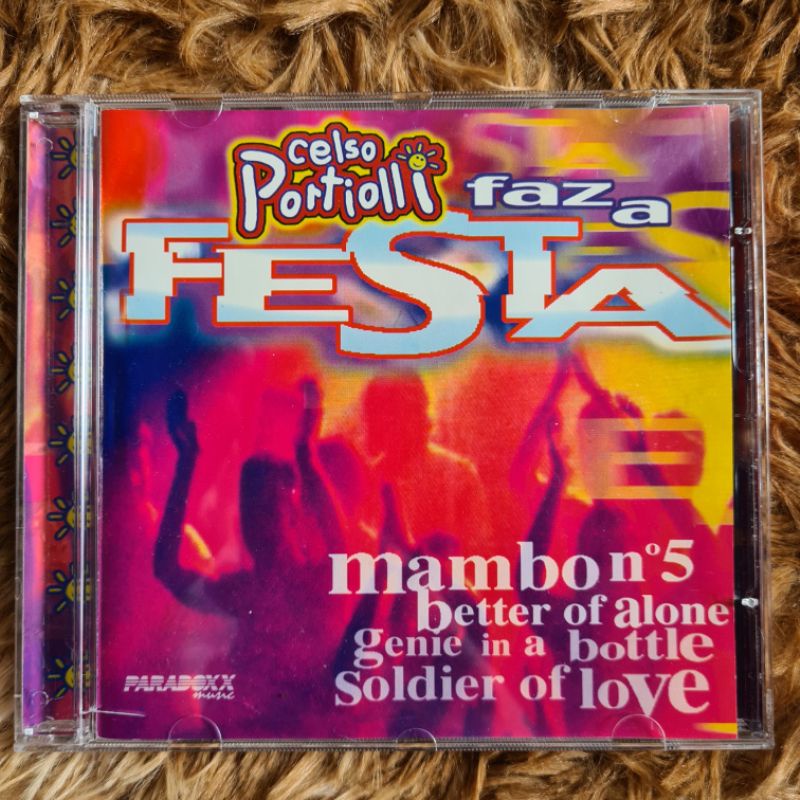 Cd Celso Portiolli Faz A Festa 01 Paradoxx Music 1999 Shopee Brasil