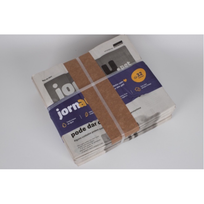 Jornal Para Pets 128 Folhas Jornau Shopee Brasil