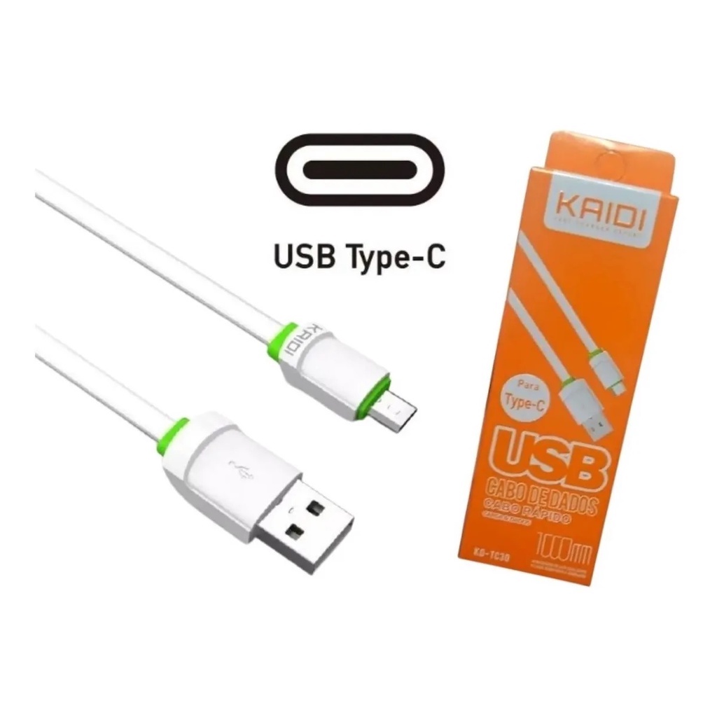 Cabo De Carregamento De Dados Tipo C Usb Type C Metro Para Celular