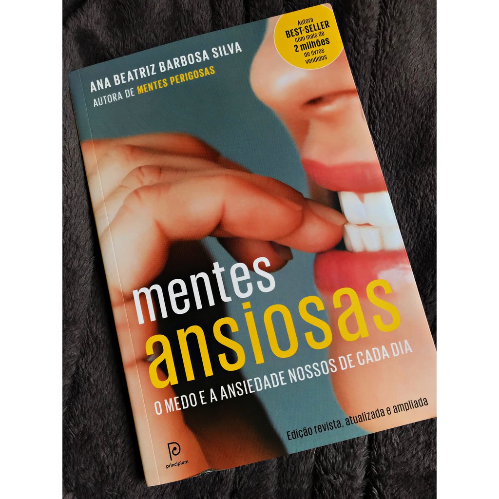 Livro Mentes Ansiosa Por Ana Beatriz Barbosa Silva Shopee Brasil