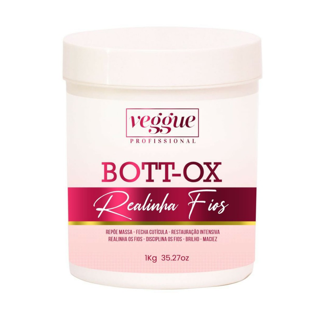 Botox Capilar Sem Formol Realinha Os Fios Veggue Kg Shopee Brasil