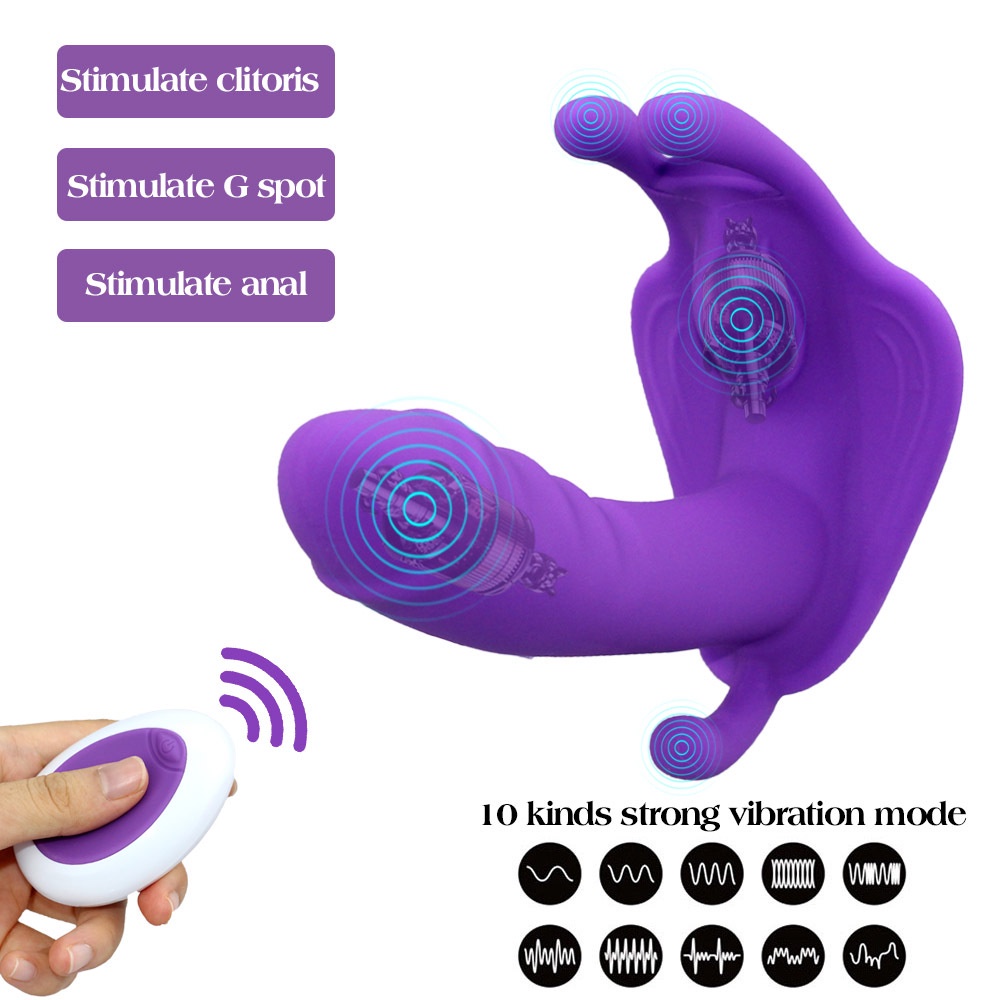 Dildo Vibrador De Controle Remoto Sem Fio Para Mulheres Clitoris G Spot