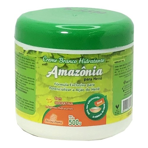 Creme Branco Para Hene Da Amazonia 500g Shopee Brasil