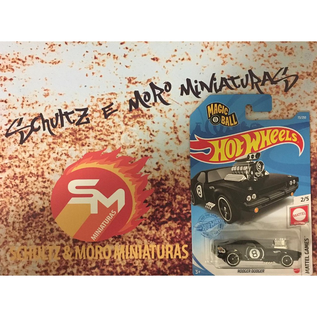 Hot Wheels Rodger Dodger Shopee Brasil