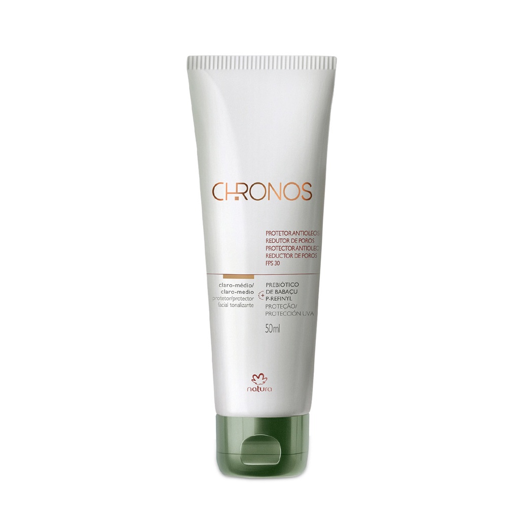 Natura Chronos Protetor Solar Fps Antioliosidade Claro Med Shopee