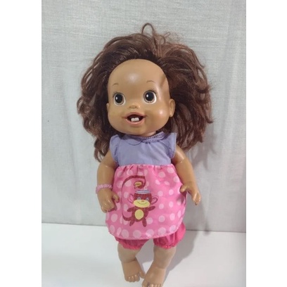 Boneca Baby Alive Meu Primeiro Dentinho Morena Shopee Brasil