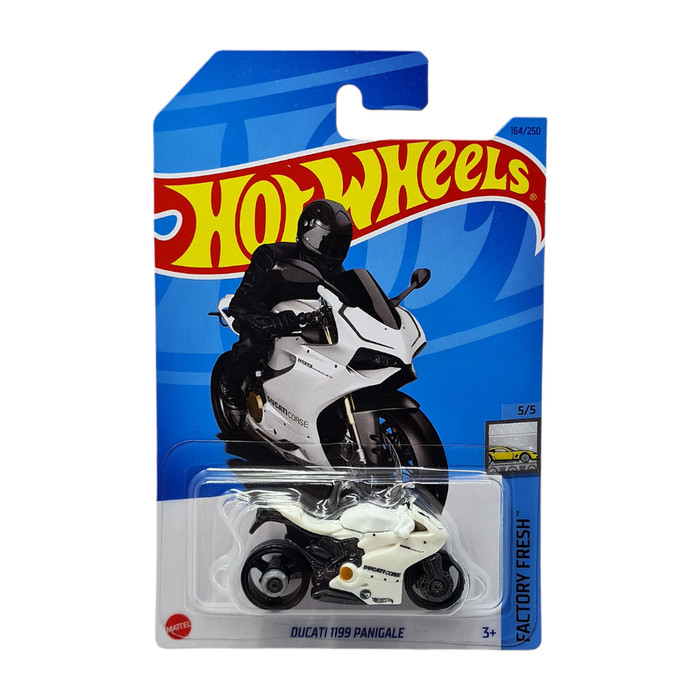 Hot Wheels Rodas Quentes Th Reg Ducati Panigale White Treasure