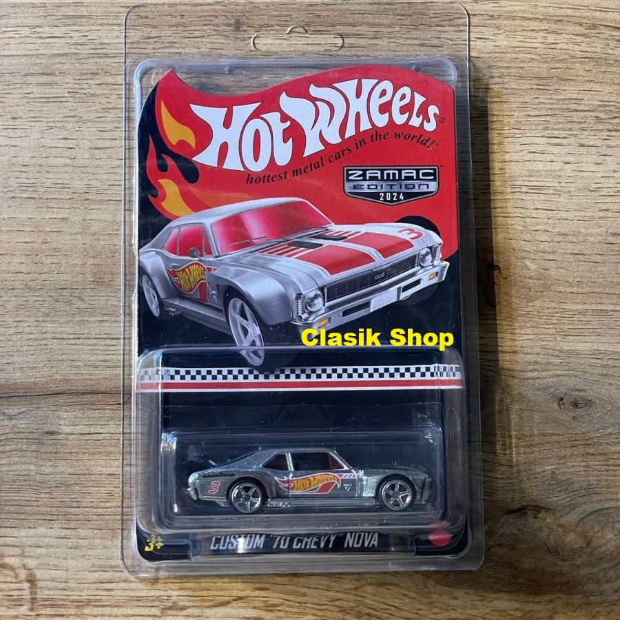 Hot Wheels Correio Zamac Rodas Quentes Edição Em 2024 Chevy NOVA