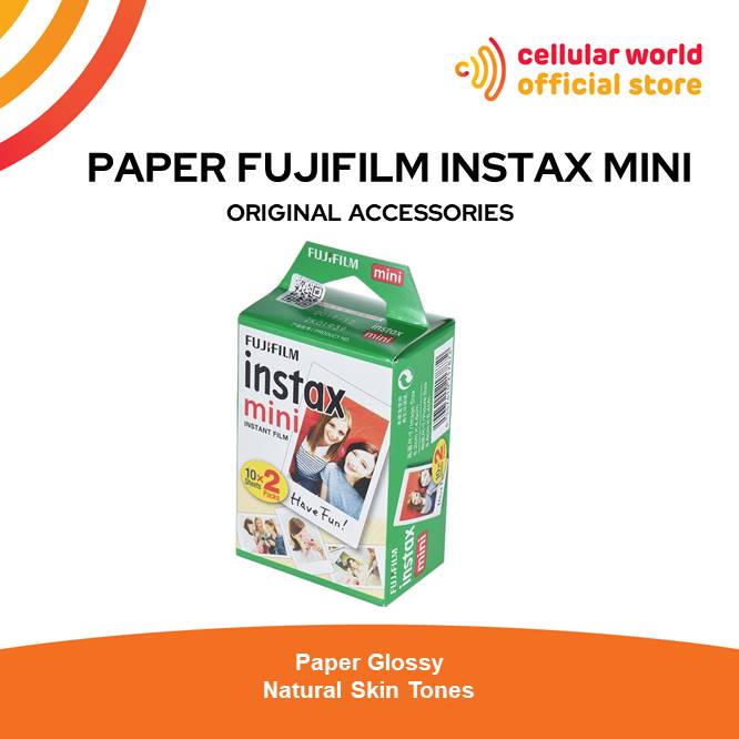 Fujifilm Instax Mini Papel Folhas Shopee Brasil