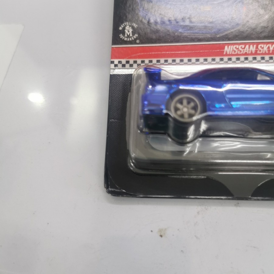 HOT WHEELS RLC NISSAN SKYLINE GT R R BNR Azul Aberto KAP HOTWHEELS