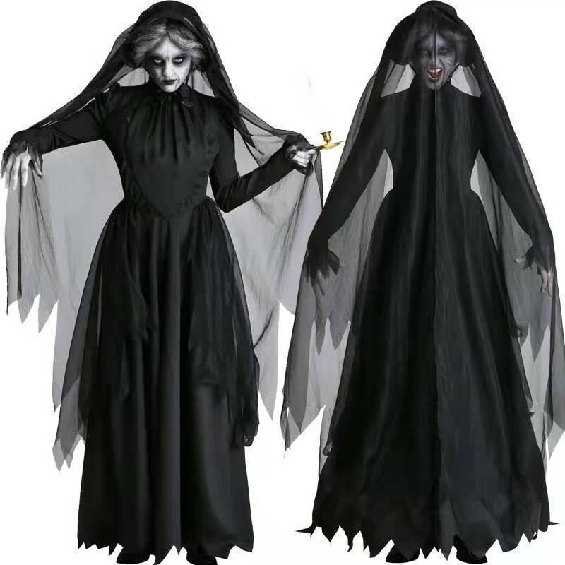 Mais Tamanho Traje De Bruxa De Halloween Traje De Bruxa Vampiro Vampiro