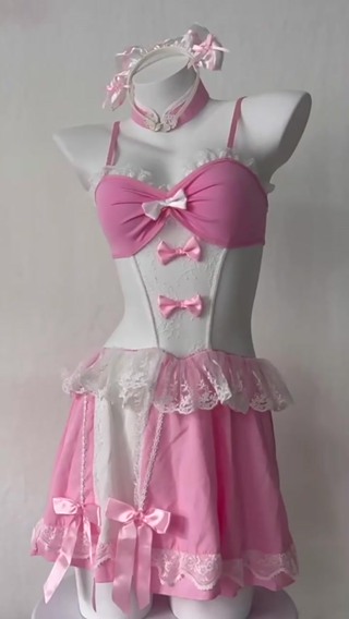 Roupa De Camareira Fofa Mulher Lingerie Sexy Para Sexo Lolita Kawaii