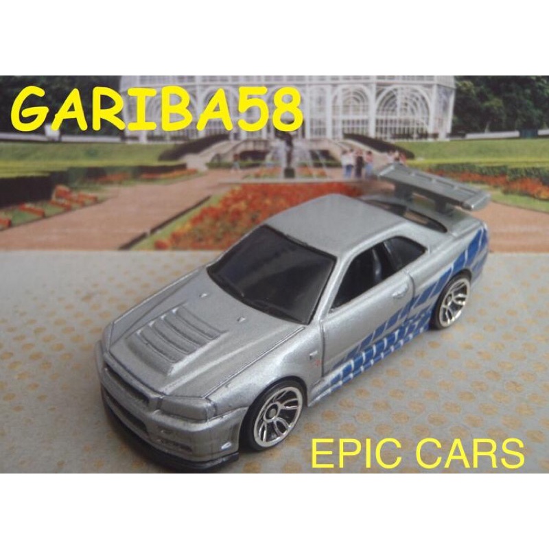 HOT WHEELS NISSAN SKYLINE GT R R34 2020 FAST FURIOUS VELOZES E FURIOSOS 5pk Shopee Brasil