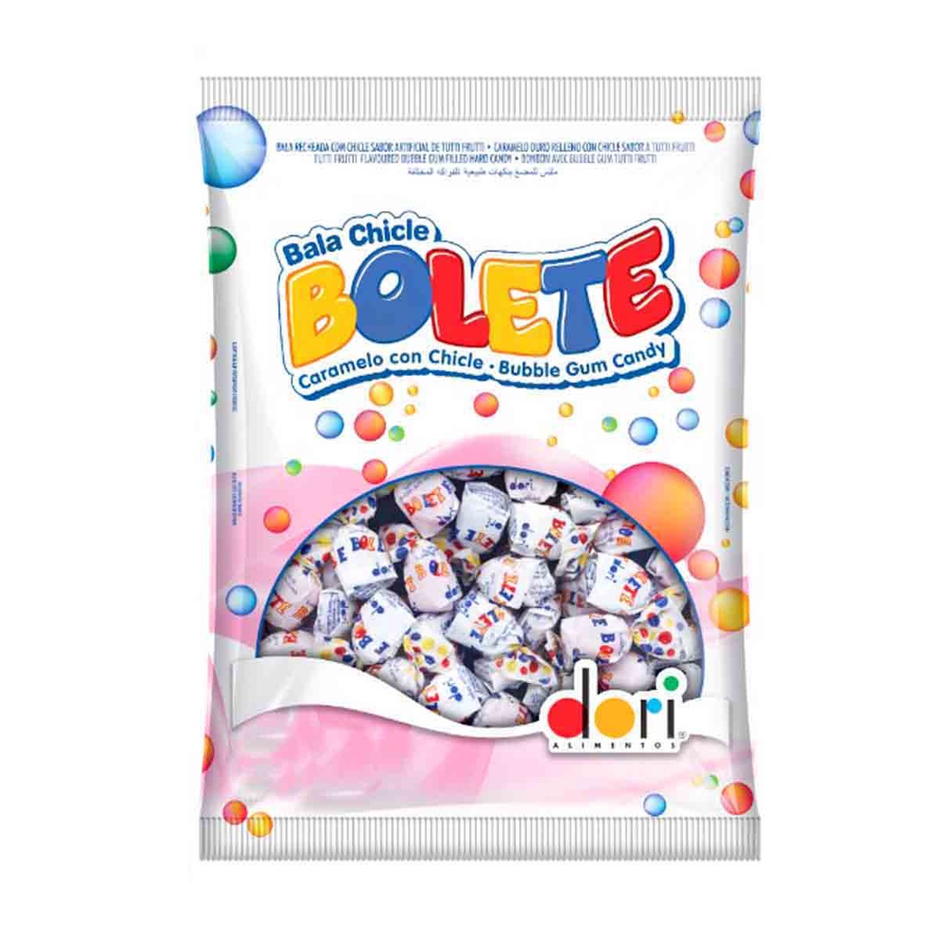 Bala Chicle Bolete Sabor Tutti Frutti G Dori Shopee Brasil