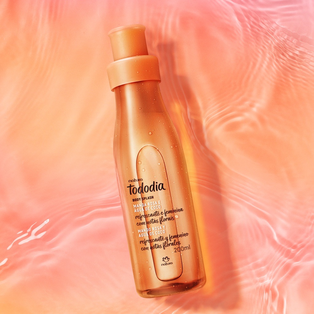 Tododia Manga Rosa e Água de Coco Body splash Desodorante Colônia