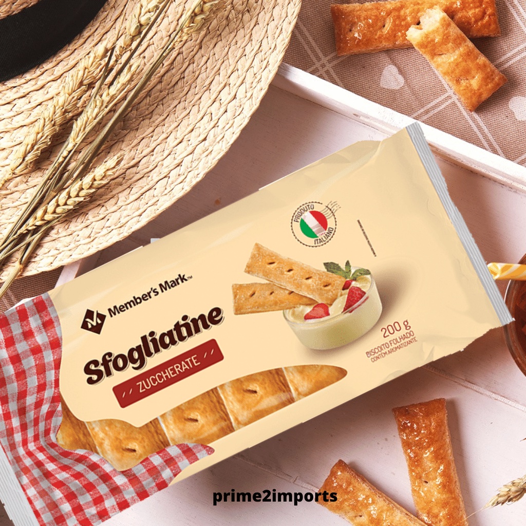 Biscoitos Folhado Sfogliatine Mil Folhas Italianos G Importado