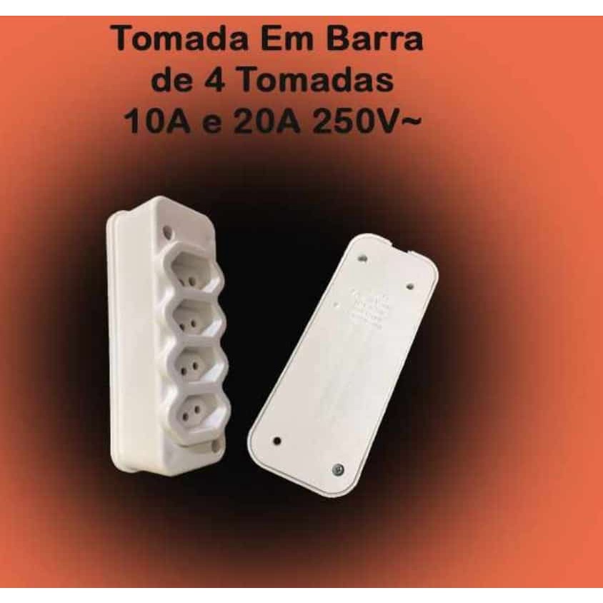 Tomada Em Barra Entradas Unidade Shopee Brasil