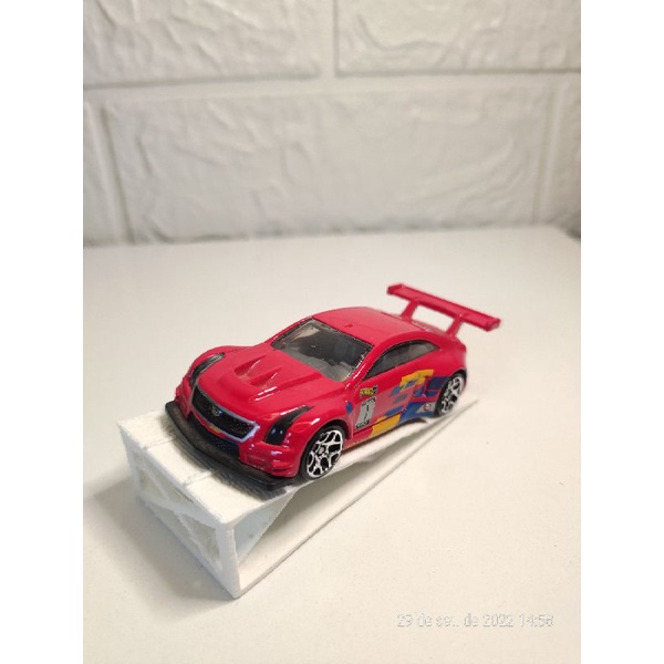 Hot Wheels 16 Cadillac Ats V R Fjy11 Shopee Brasil