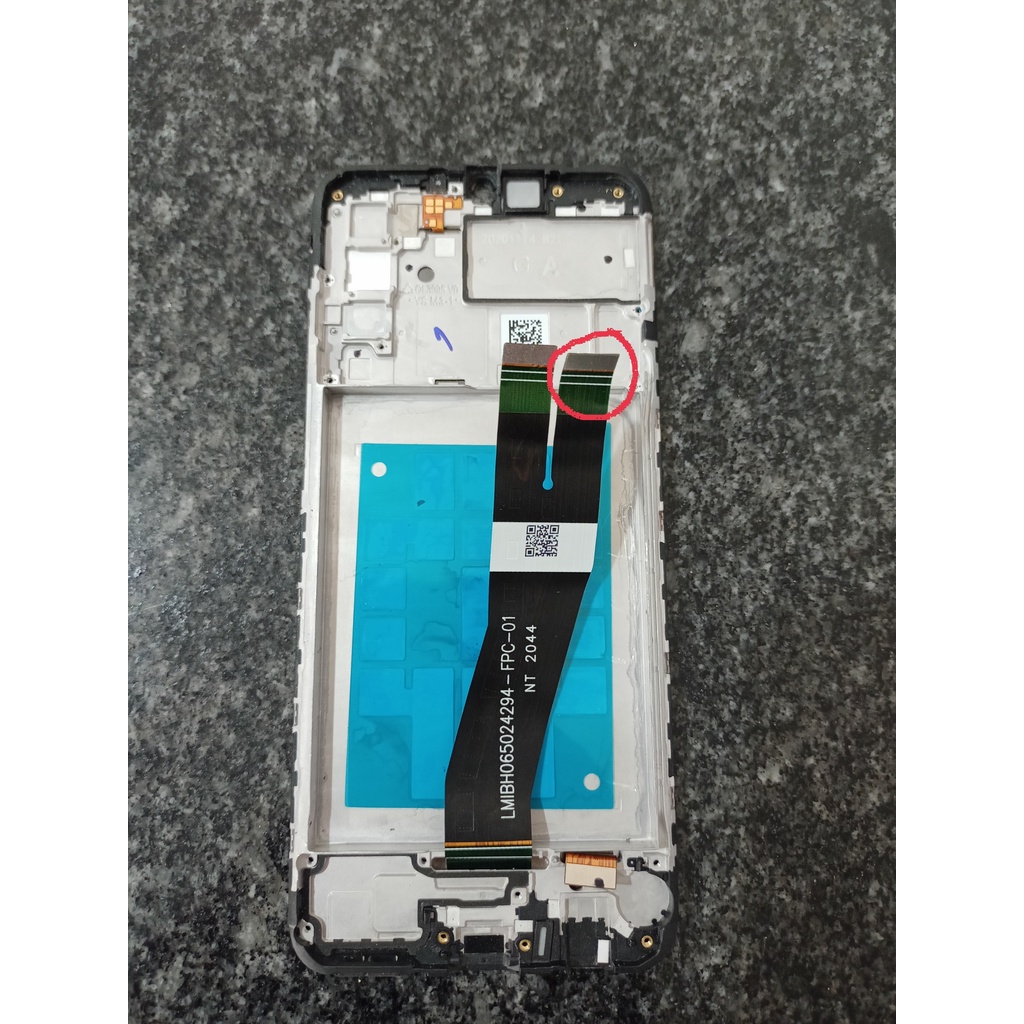 Tela Display Frontal Lcd Touch Aro Original Samsung A S Sm A