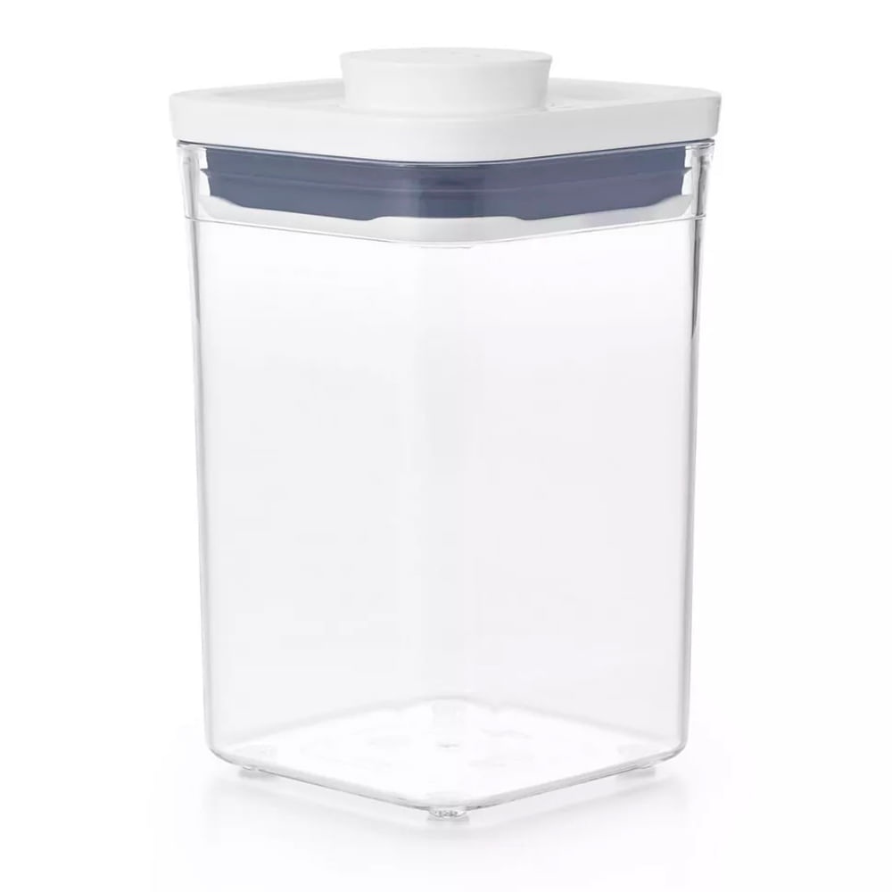 Pote Hermético de Acrílico Pop Oxo Quadrado 1l Shopee Brasil