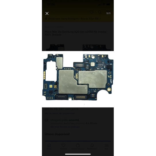 Placa Samsung A Funcionando Perfeitamente Shopee Brasil