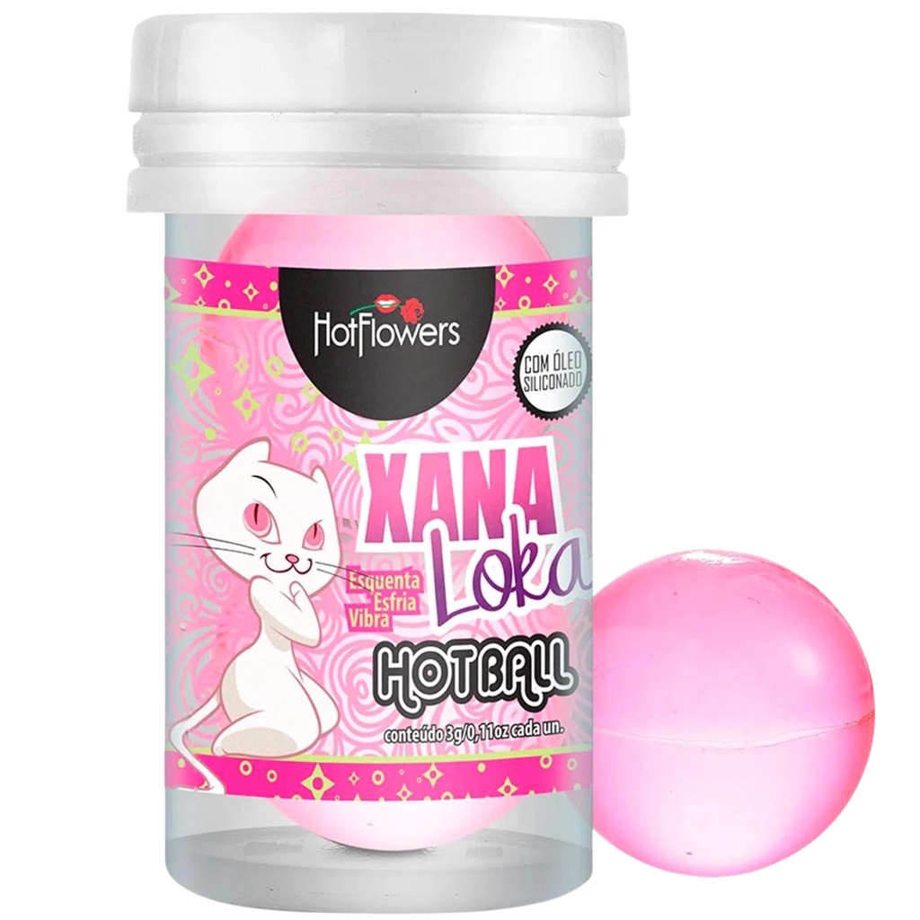Bolinha Hot Ball Xana Loka 2 Unid Hot Flowers Bola Feminino