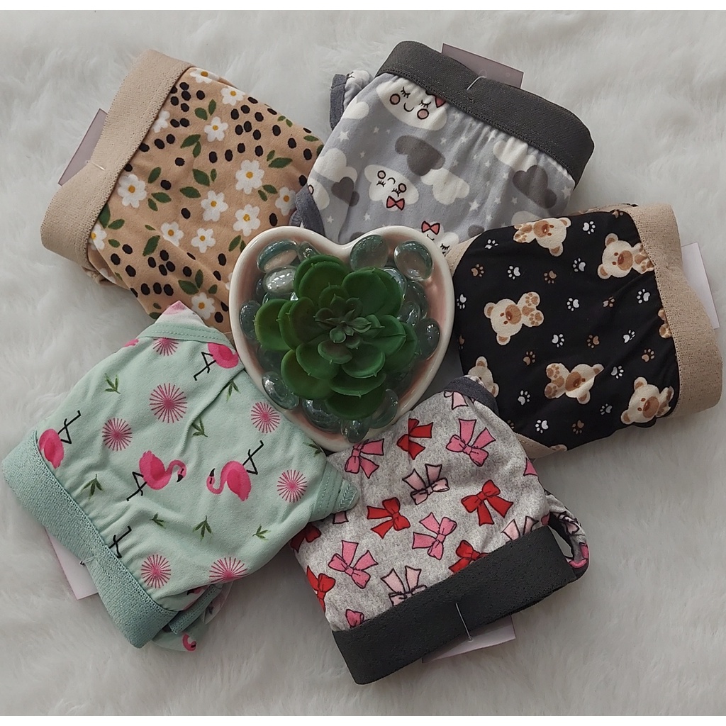 Conjunto lingerie menina moça juvenil infantil estampado top