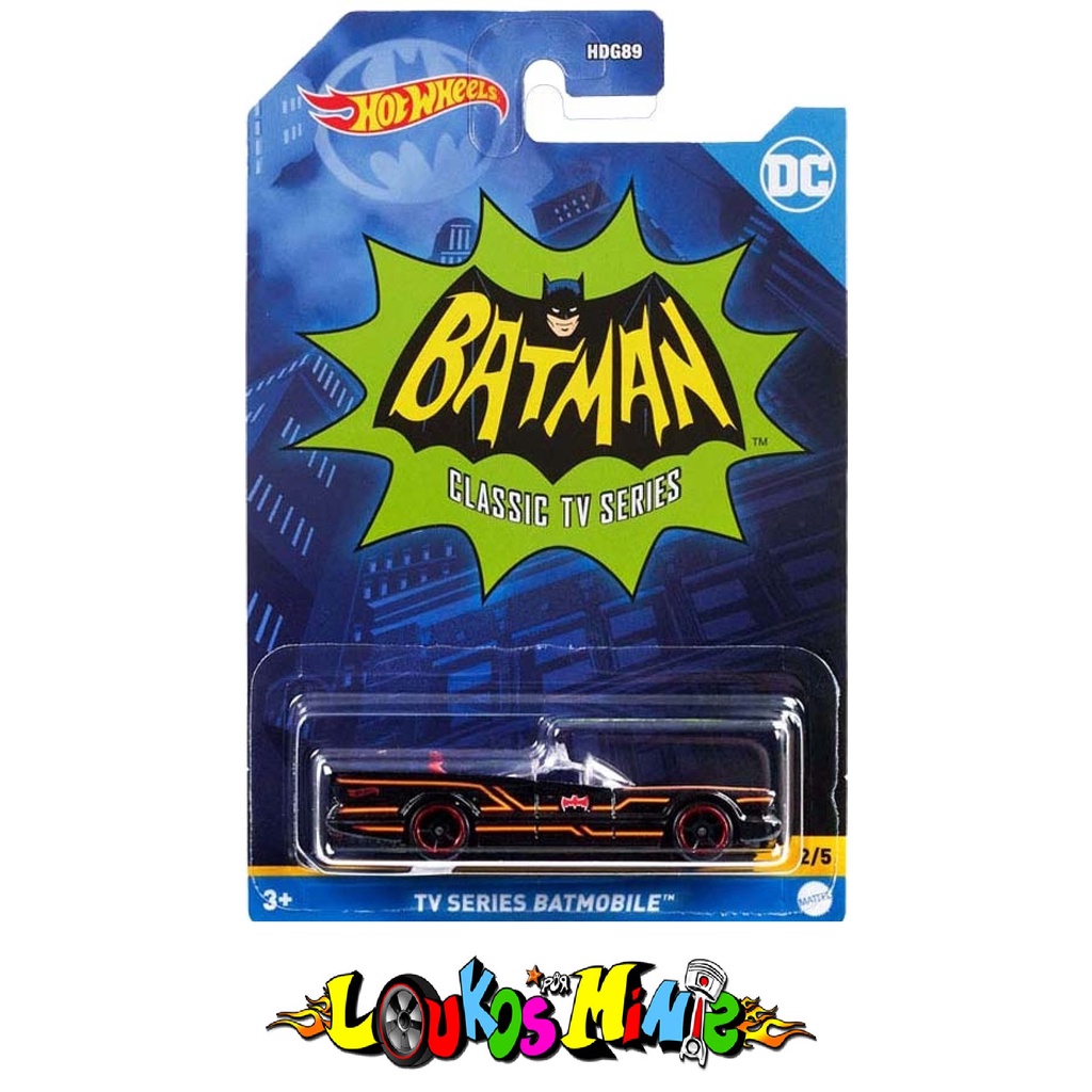 Hot Wheels TV SERIES BATMOBILE Dc Batman Lacrado Shopee Brasil