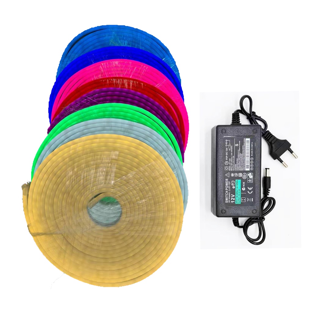 M Mangueira Fita Led V Neon Corte Cm Alto Brilho Ip Colorido