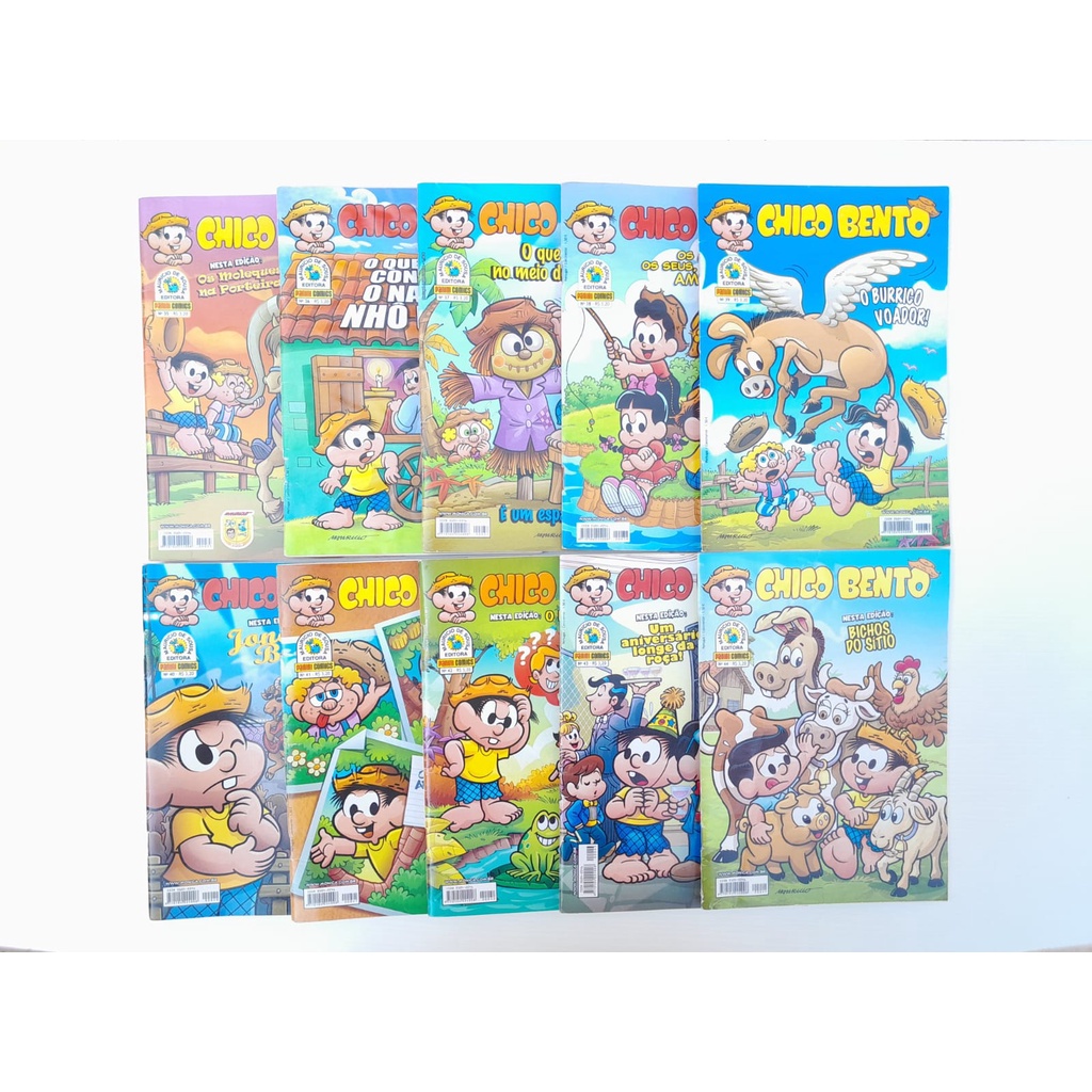 Gibi Chico Bento Editora Panini Comics Shopee Brasil