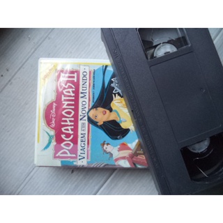 Fita Vhs Disney Pocahontas 2 Original Dublado Shopee Brasil