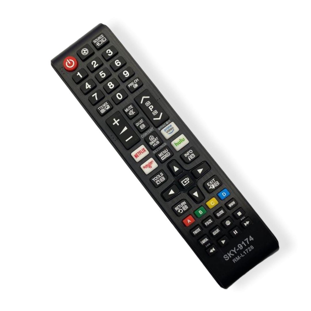 Controle Remoto Para Tv Samsung Smart Netflix Prime Video Rakuten