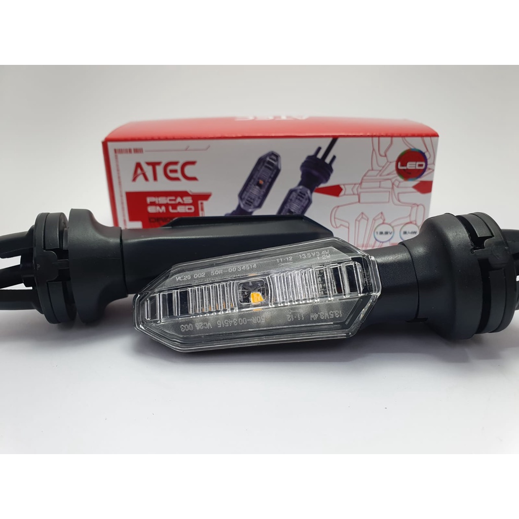 Par Piscas Led Seta Honda Cb Twister Titan Fan Shopee Brasil