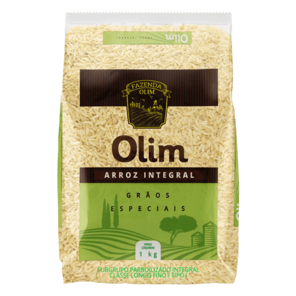 Arroz Integral Olim T1 Parboilizado1Kg Shopee Brasil