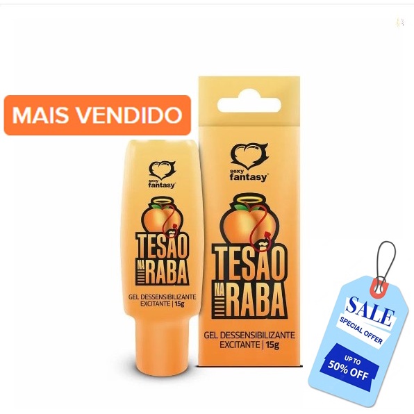 Gel Anal Tesão na Raba Dessensibilizante Tira Dor e Excitante g Shopee Brasil