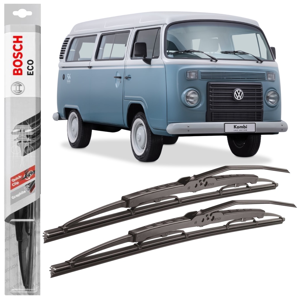 Par Palheta Limpador Parabrisa Bosch Eco Kombi At Shopee