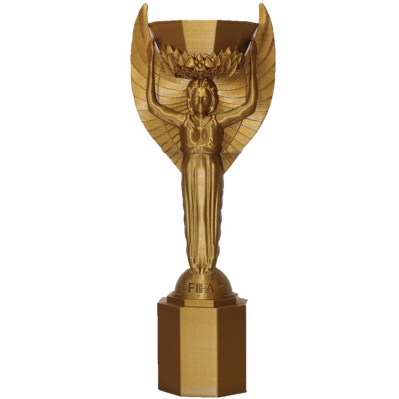 Taça Troféu Copa Do Mundo Jules Rimet Futebol Tamanho Real 1 1 37 Cm