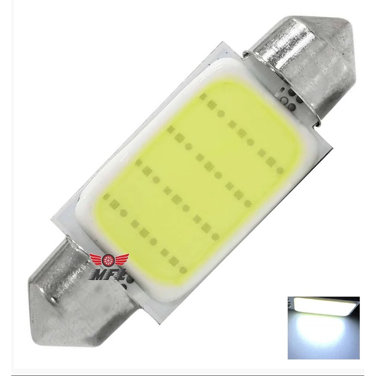 Kit Lampada Torpedo Cob Led Chip C W Mm Branco V Shopee Brasil