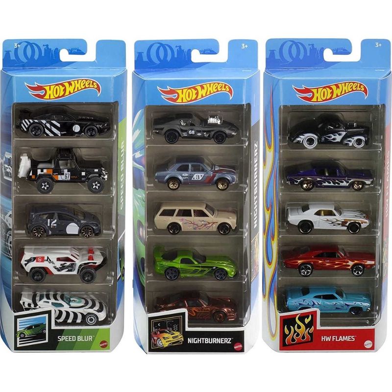 Hot Wheels Kit 5 Carrinhos Original Shopee Brasil